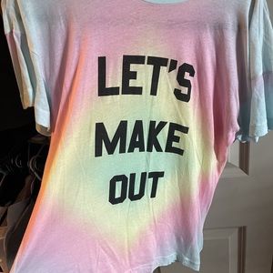 NWT tie dye wildfox shirt